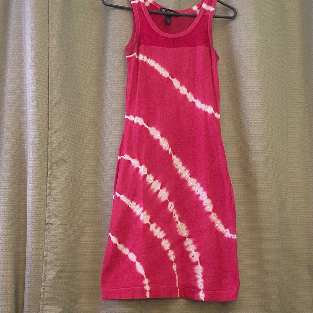 INC International Concepts Vibrant Pink Dress